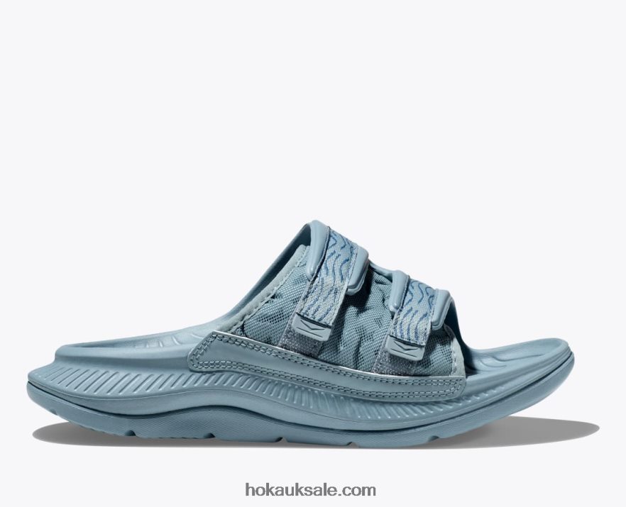 XHPD4N273 Ora Luxe Women Stone Blue/Bluesteel Hoka