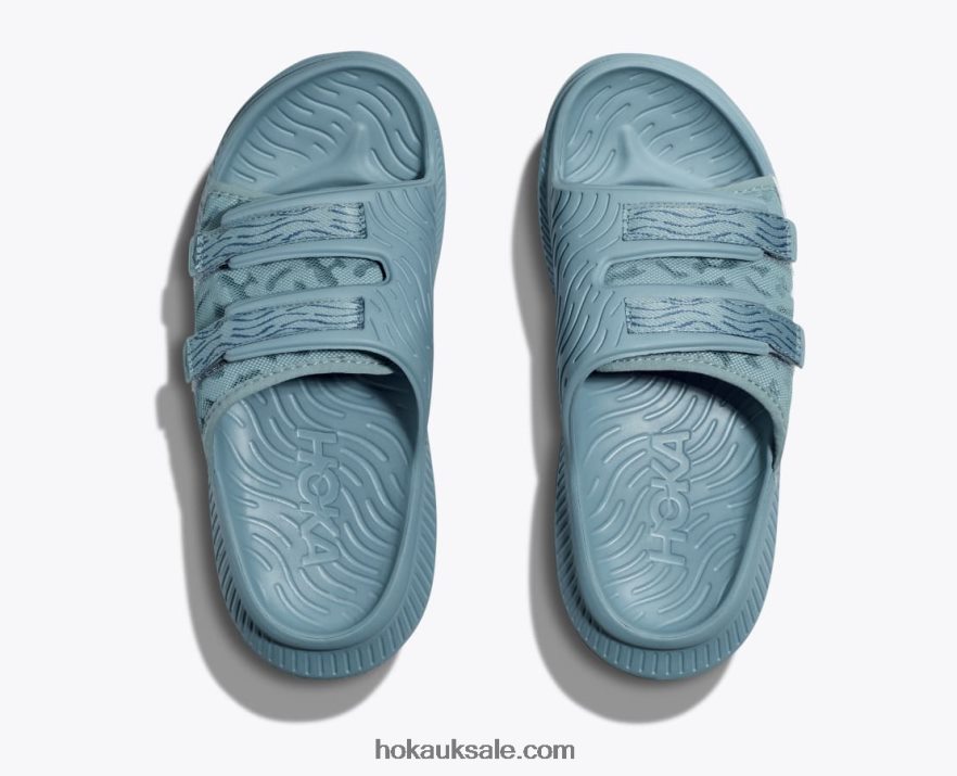 XHPD4N273 Ora Luxe Women Stone Blue/Bluesteel Hoka