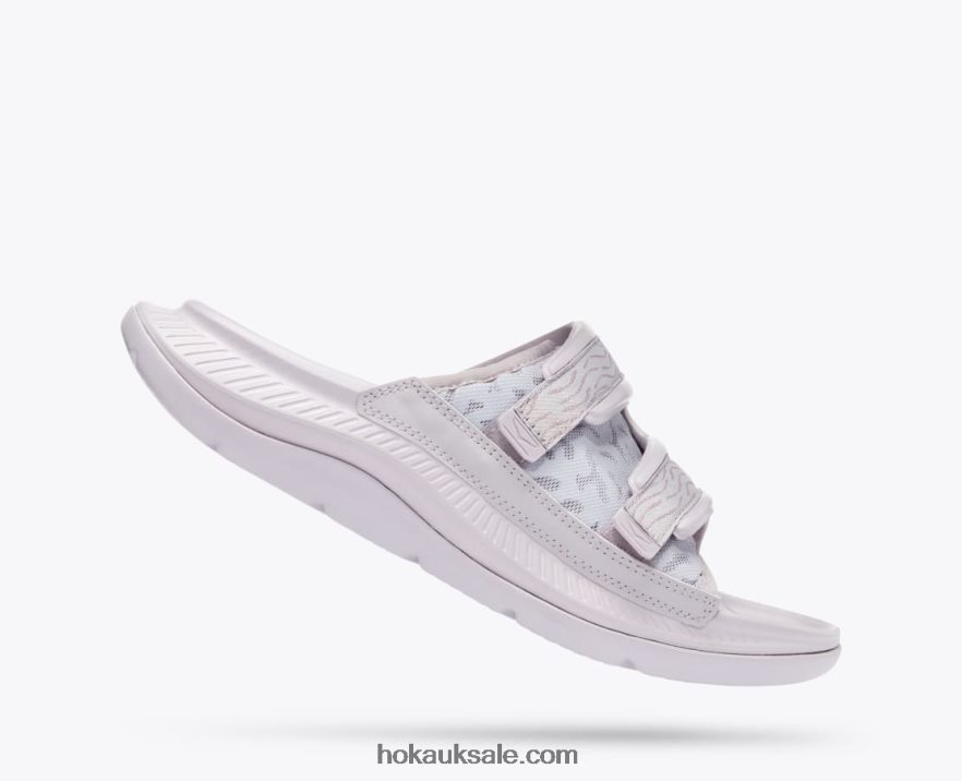 XHPD4N275 Ora Luxe Women Lilac Marble/Elderberry Hoka