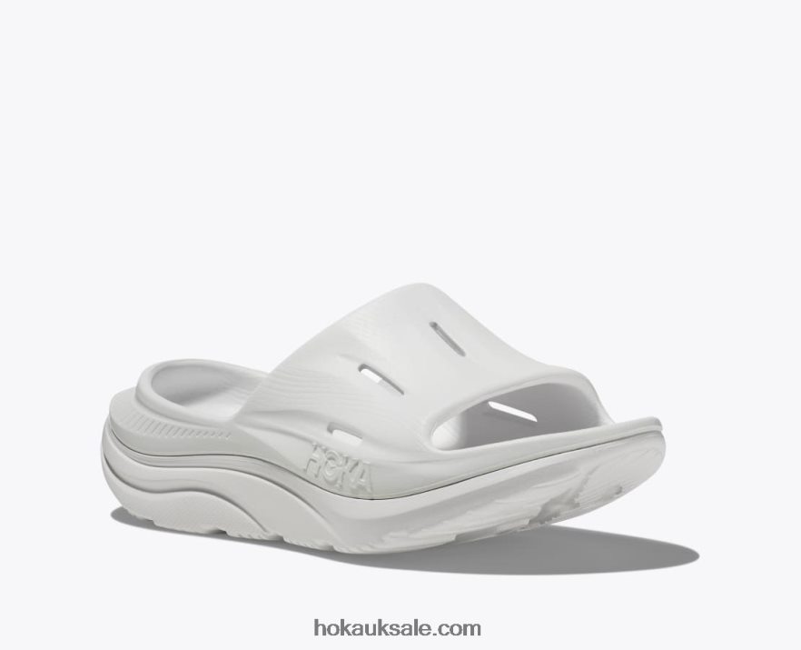 XHPD4N281 Ora Recovery Slide 3 Women White Hoka