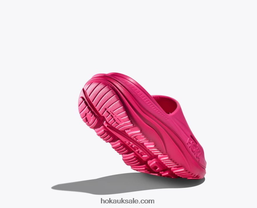 XHPD4N284 Ora Recovery Slide 3 Women Pink Yarrow Hoka