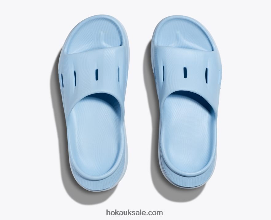 XHPD4N289 Ora Recovery Slide 3 Women Ice Water/Airy Blue Hoka