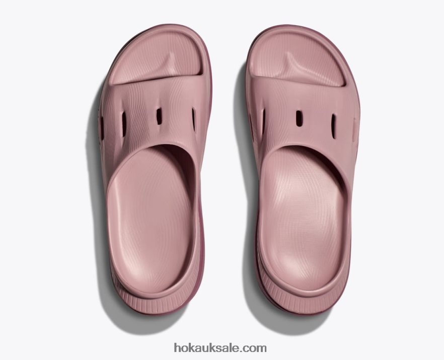 XHPD4N291 Ora Recovery Slide 3 Women Pale Mauve/Wistful Mauve Hoka
