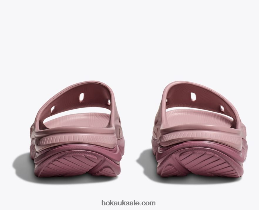 XHPD4N291 Ora Recovery Slide 3 Women Pale Mauve/Wistful Mauve Hoka