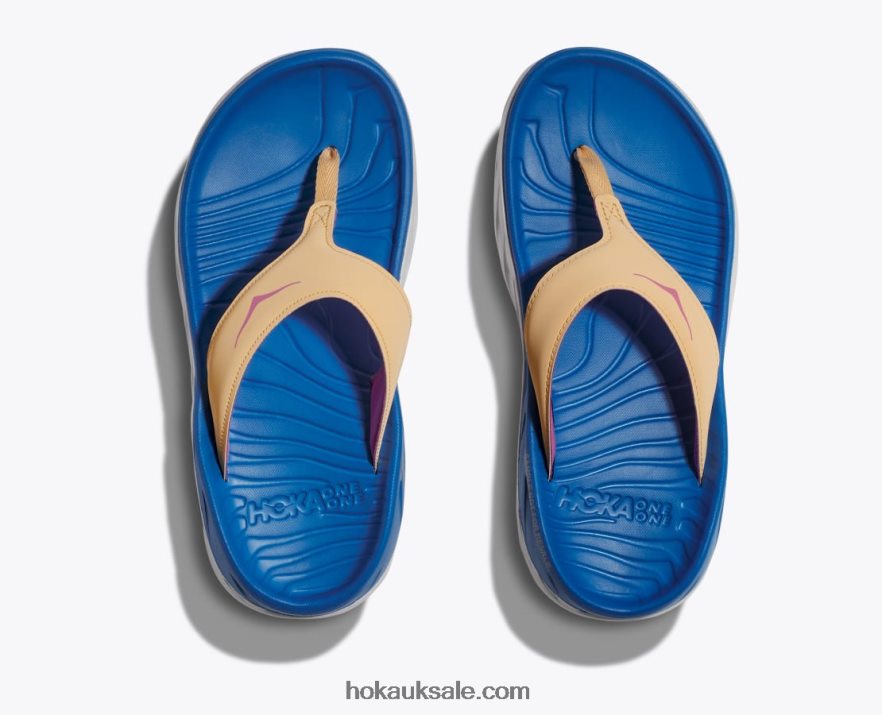 XHPD4N299 ORA Recovery Flip Women Impala/Coastal Sky Hoka