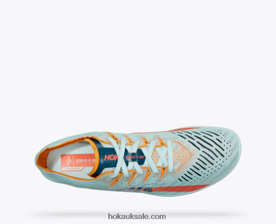 XHPD4N309 Cielo X MD Women Blue Glass/Radiant Yellow Hoka