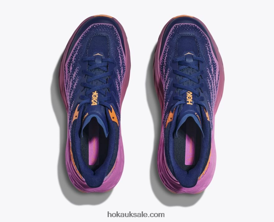 XHPD4N101 Speedgoat 5 Women Bellwether Blue/Cyclamen Hoka