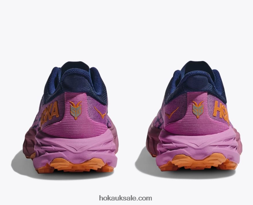 XHPD4N101 Speedgoat 5 Women Bellwether Blue/Cyclamen Hoka