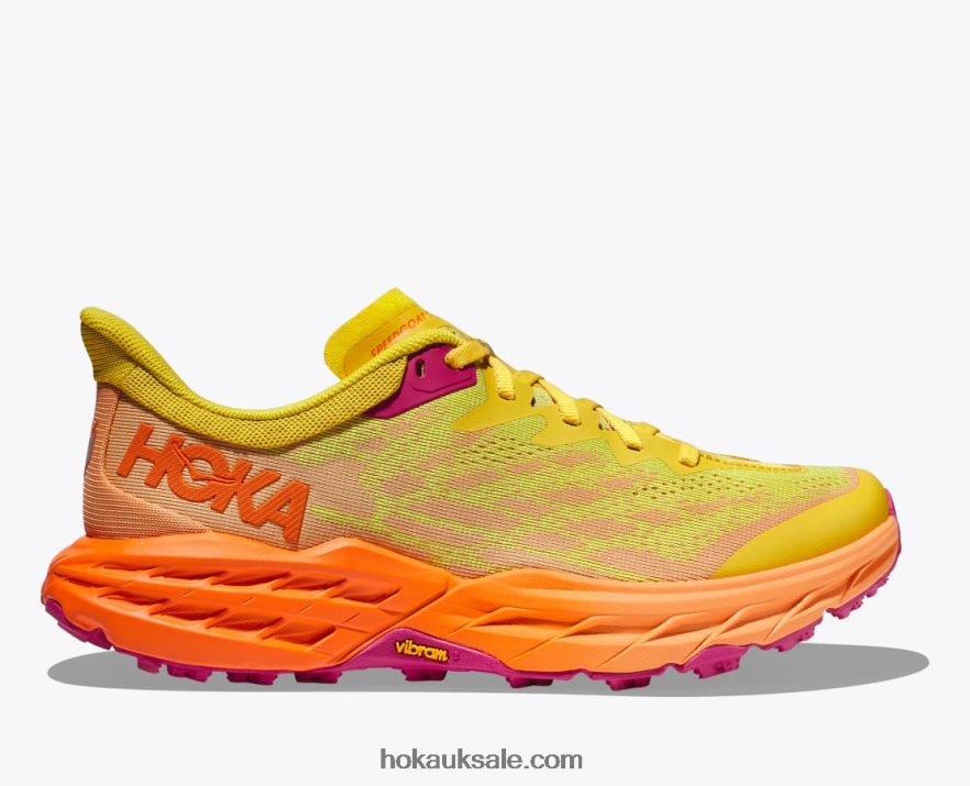 XHPD4N102 Speedgoat 5 Women Passion Fruit/Mock Orange Hoka