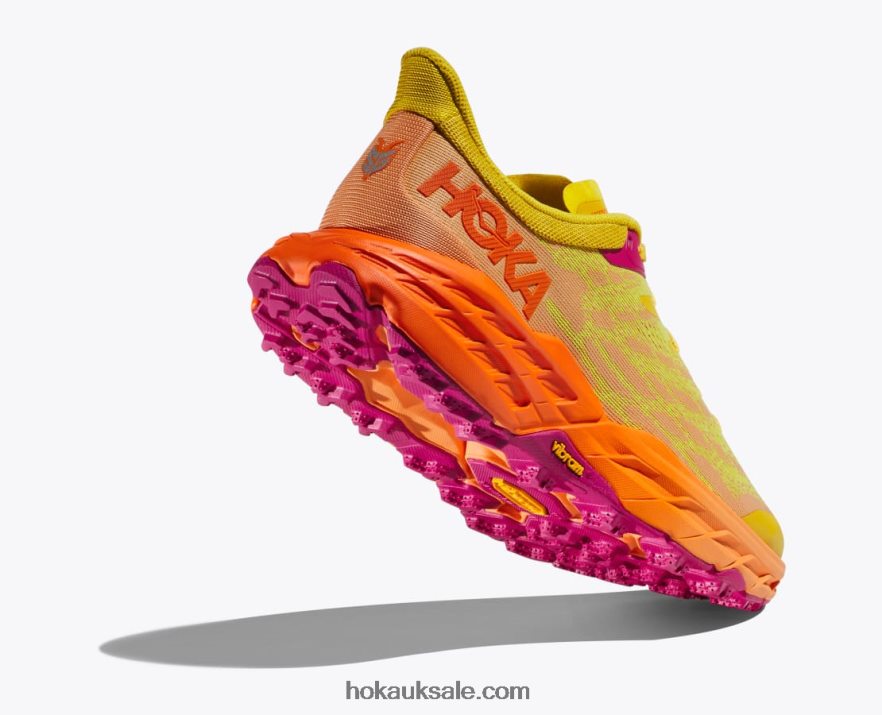 XHPD4N102 Speedgoat 5 Women Passion Fruit/Mock Orange Hoka