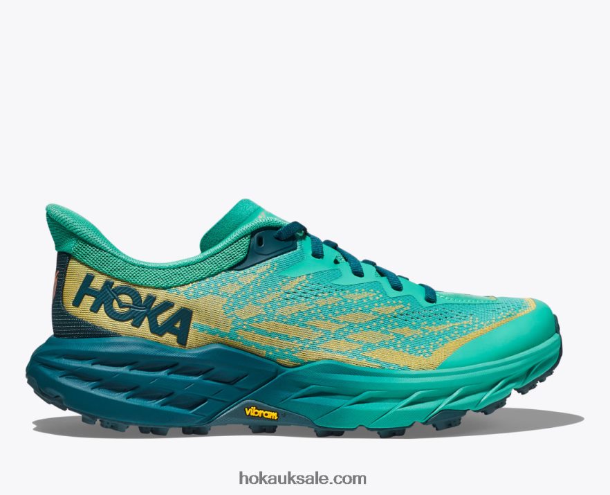 XHPD4N103 Speedgoat 5 Women Deep Teal/Water Garden Hoka