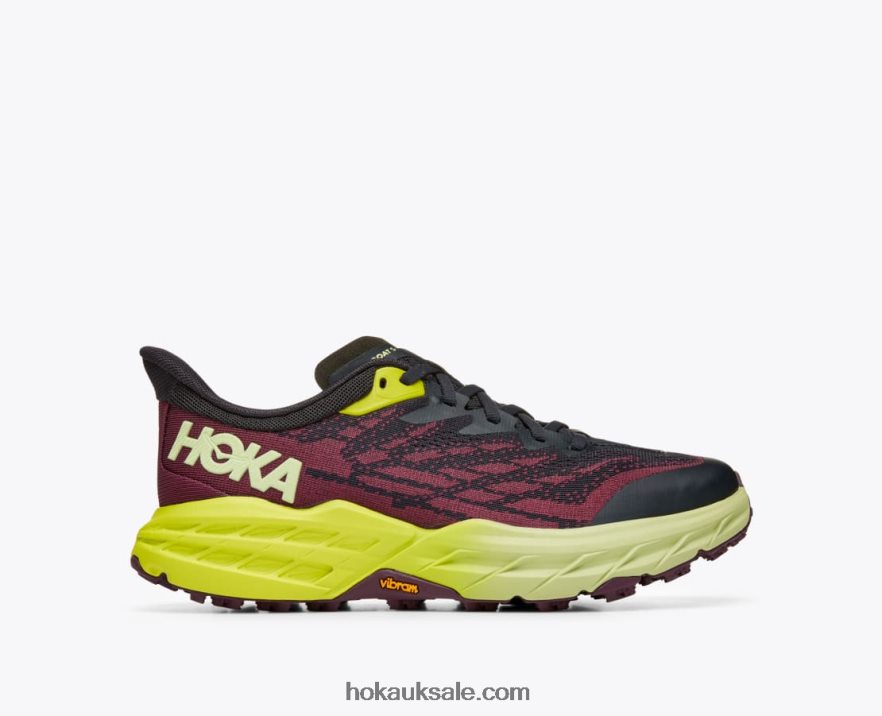 XHPD4N106 Speedgoat 5 Women Blue Graphite/Evening Primrose Hoka
