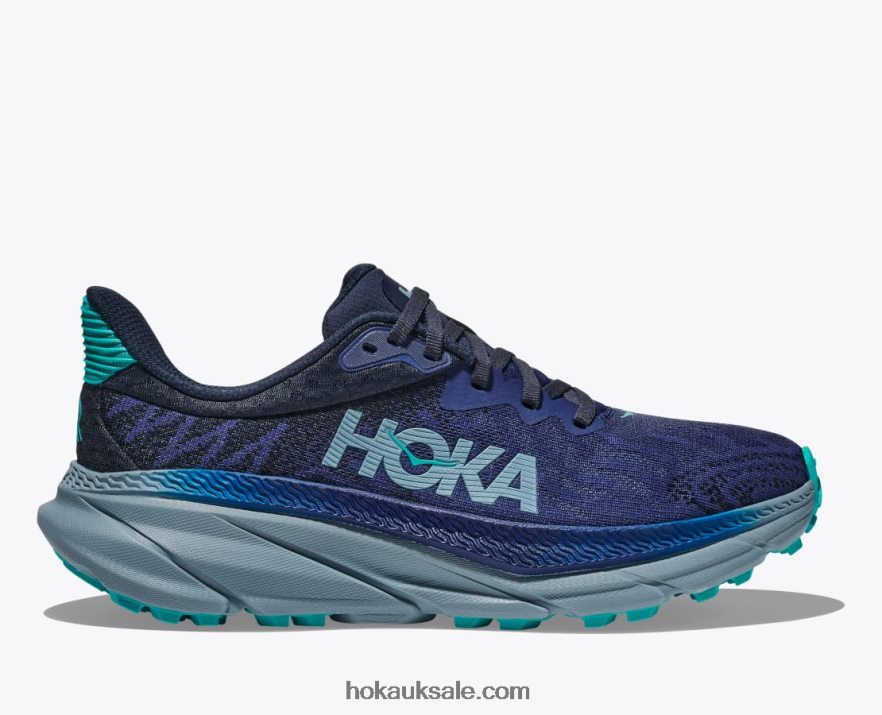 XHPD4N109 Challenger 7 Women Bellwether Blue/Stone Blue Hoka