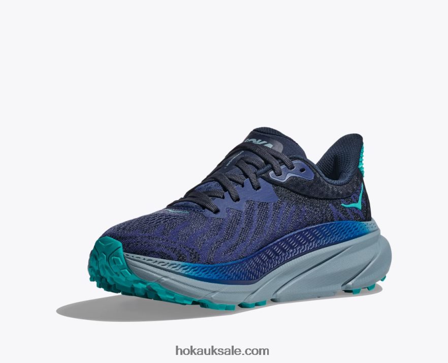 XHPD4N109 Challenger 7 Women Bellwether Blue/Stone Blue Hoka