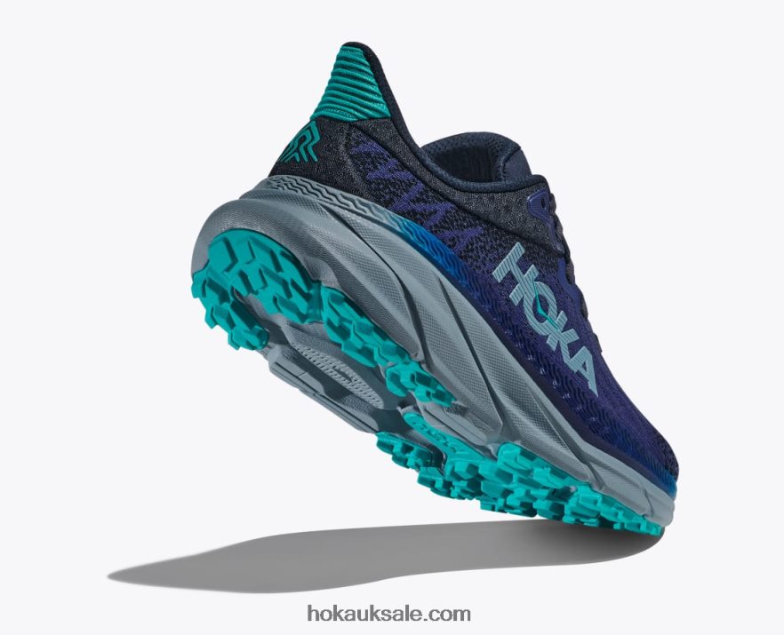 XHPD4N109 Challenger 7 Women Bellwether Blue/Stone Blue Hoka