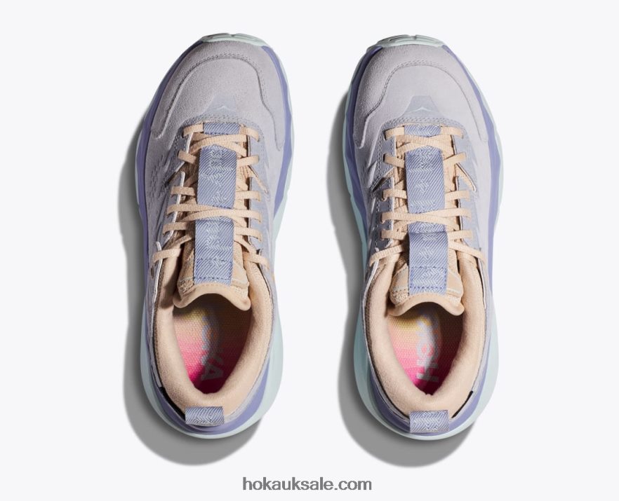 XHPD4N111 Kaha Low GTX Women Arctic Ice/Purple Impression Hoka