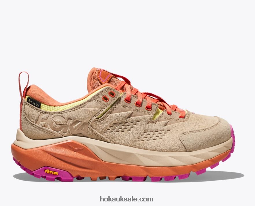 XHPD4N112 Kaha Low GTX Women Shifting Sand/Sun Baked Hoka