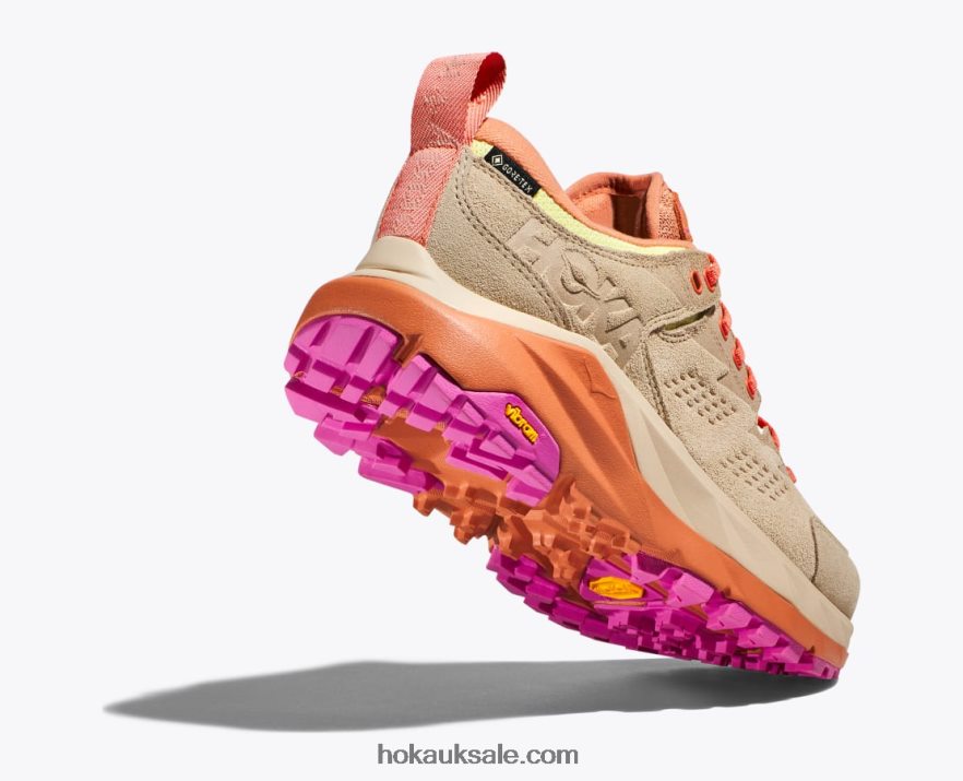 XHPD4N112 Kaha Low GTX Women Shifting Sand/Sun Baked Hoka