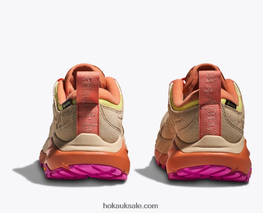 XHPD4N112 Kaha Low GTX Women Shifting Sand/Sun Baked Hoka