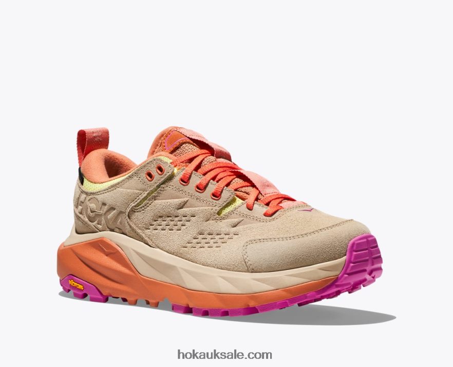XHPD4N112 Kaha Low GTX Women Shifting Sand/Sun Baked Hoka