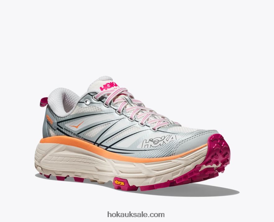 XHPD4N116 Mafate Speed 2 Women White/Ice Flow Hoka