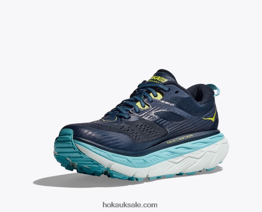 XHPD4N118 Stinson 6 Women Outer Space/Blue Glass Hoka