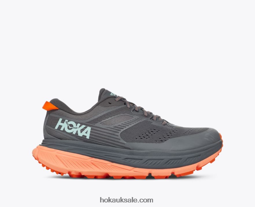 XHPD4N119 Stinson 6 Women Castlerock/Cantaloupe Hoka
