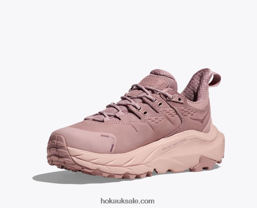 XHPD4N127 Kaha 2 Low GTX Women Pale Mauve/Peach Whip Hoka