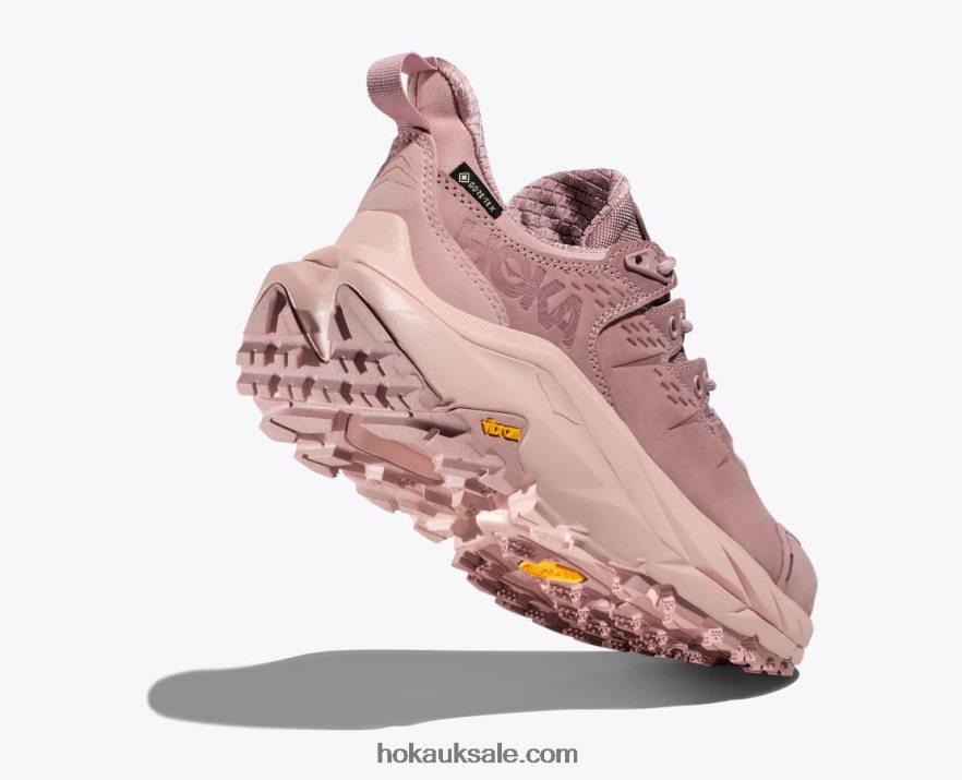 XHPD4N127 Kaha 2 Low GTX Women Pale Mauve/Peach Whip Hoka
