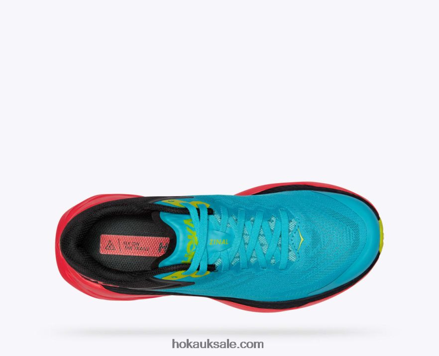 XHPD4N134 Zinal Women Scuba Blue/Diva Pink Hoka