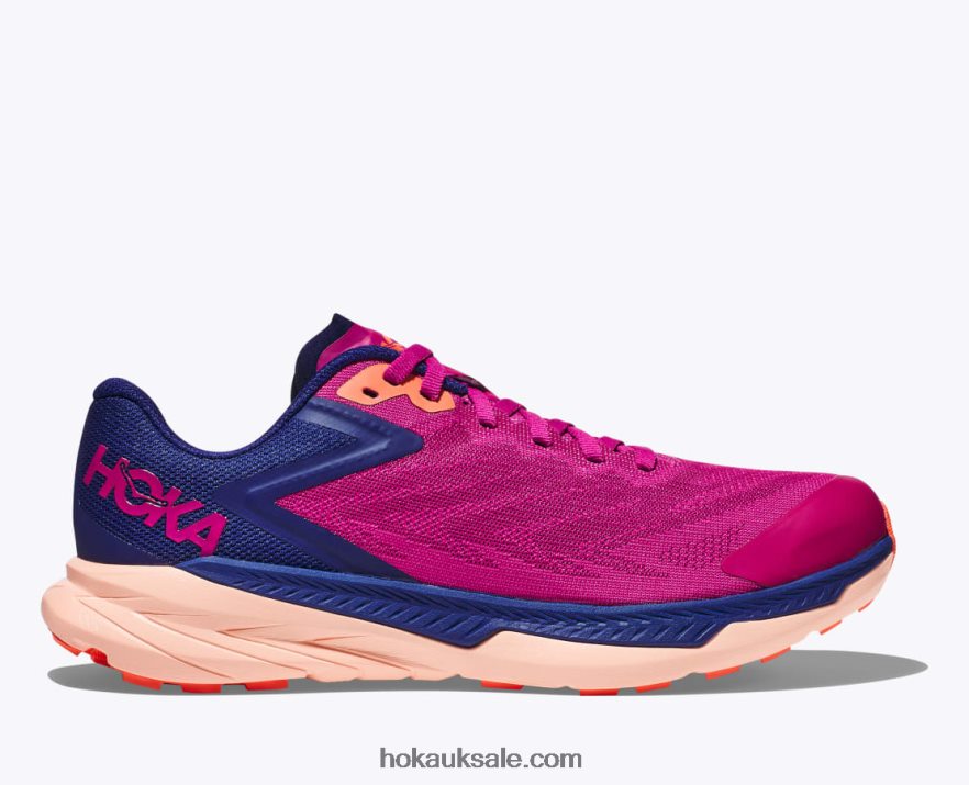 XHPD4N135 Zinal Women Festival Fuchsia/Bellwether Blue Hoka