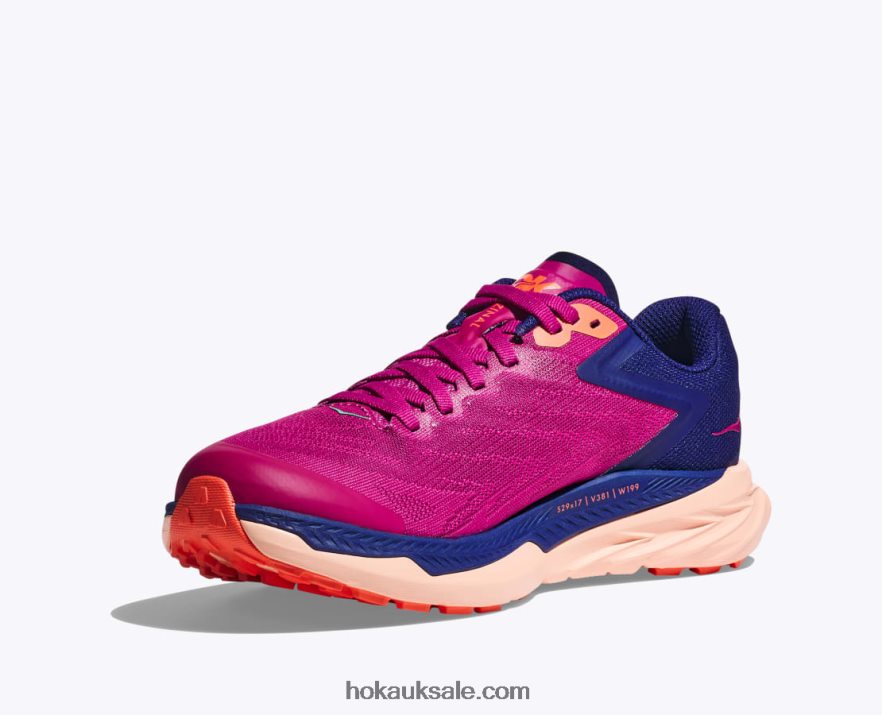 XHPD4N135 Zinal Women Festival Fuchsia/Bellwether Blue Hoka