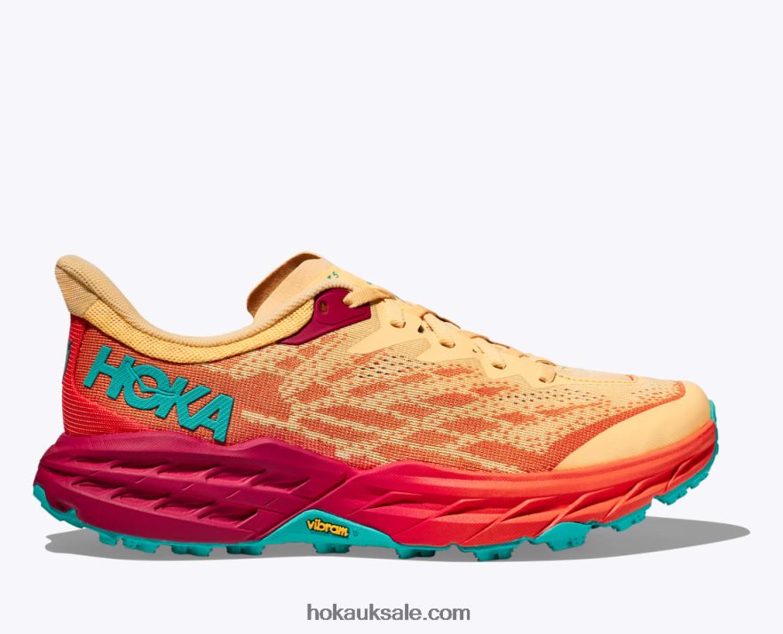 XHPD4N240 Speedgoat 5 Women Impala/Flame Hoka