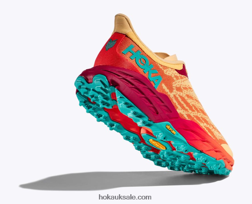 XHPD4N240 Speedgoat 5 Women Impala/Flame Hoka