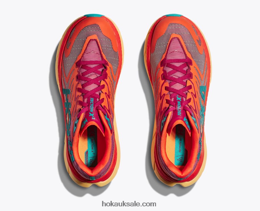 XHPD4N92 Tecton X 2 Women Cherries Jubilee/Flame Hoka